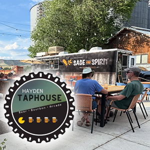 Hayden Taphouse in Hayden Colorado. Serving beer and bourbon.